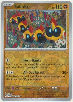 Falinks - 088/142 - Common Reverse Holo Scarlet &amp; Violet: Stellar Crown Reverse Singles