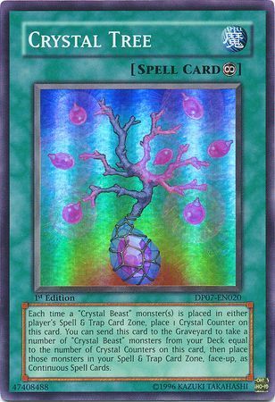 Crystal Tree - DP07-EN020 - Super Rare Unlimited Duelist Pack: Jesse Anderson DP07 Unlimited Singles