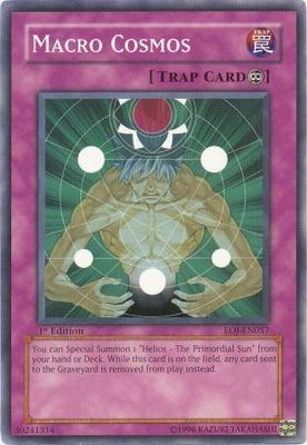 Macro Cosmos - EOJ-EN057 - Common 1st Edition Enemy Of Justice [EOJ] 1st Edition Singles