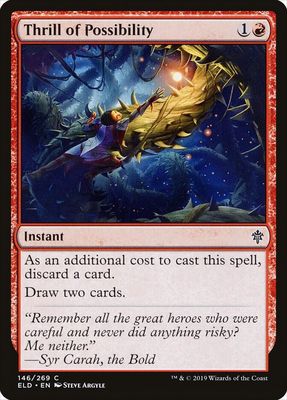 Thrill of Possibility 146/269- Throne of Eldraine (ELD) Throne of Eldraine