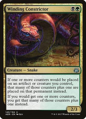 Winding Constrictor - Aether Revolt (AER) Aether Revolt