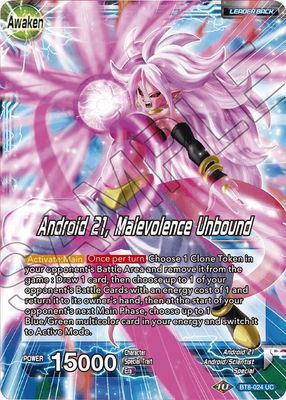 Android 21 // Android 21, Malevolence Unbound - Malicious Machinations (DBS-B08) Malicious Machinations