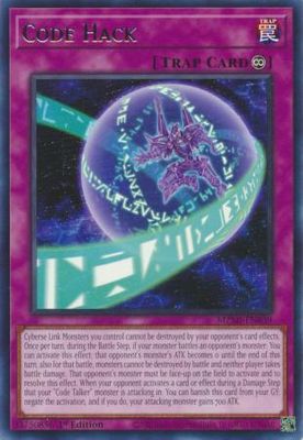 Code Hack - MZMI-EN039 - Rare 1st Edition Maze of Millennia 1st Edition Singles