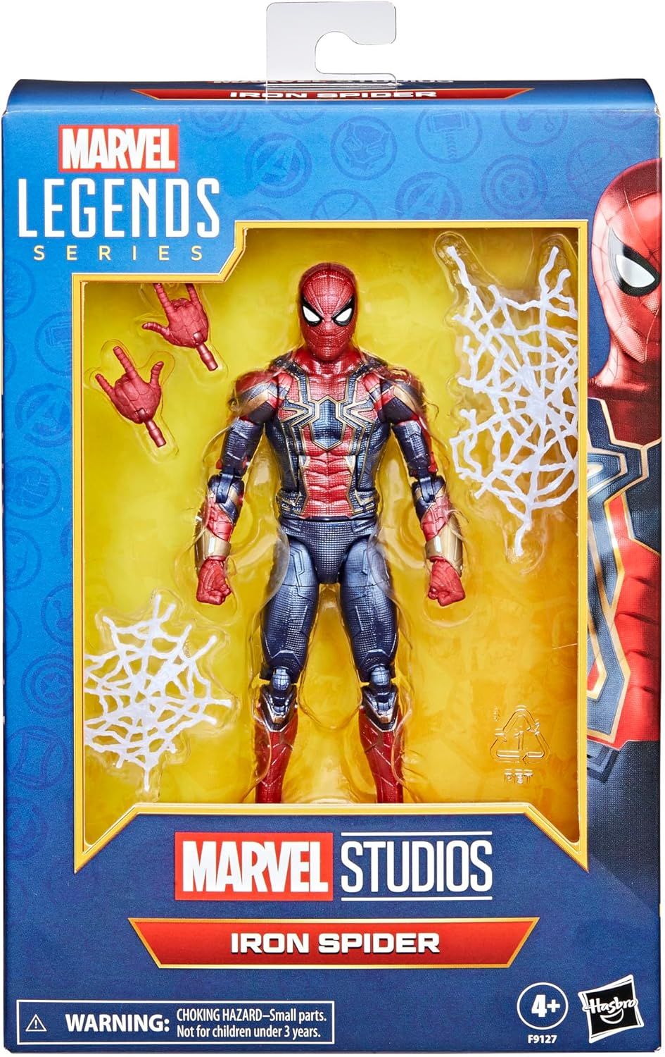 DS Marvel Legends Series Iron Spider, Avengers: Endgame Spider Man Figura 6 Pulgadsa
