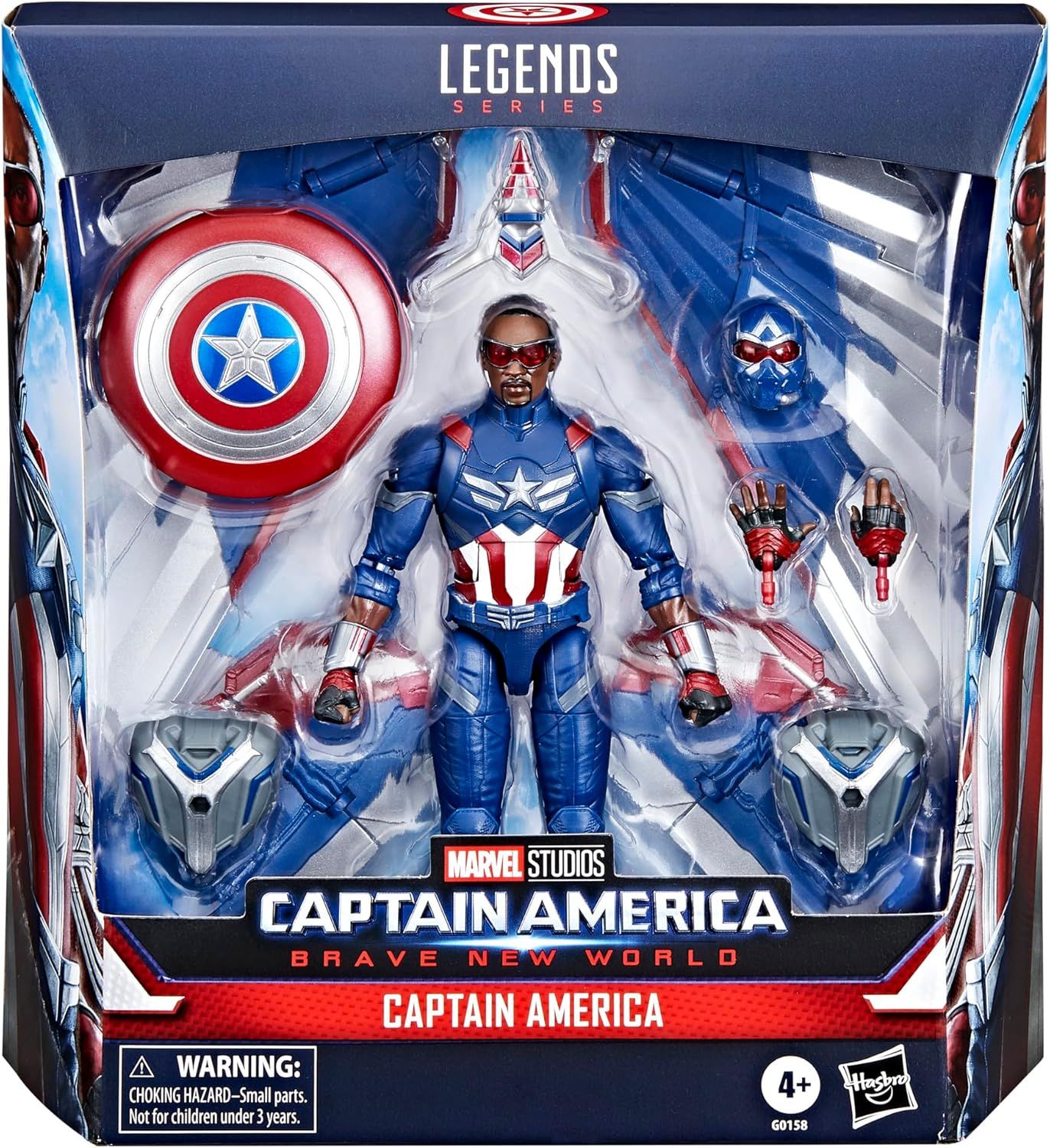 DS Marvel Legends Series Captain America Figura 6 Pulgadas