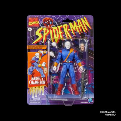 DS Marvel Legends Series Chameleon Figura 6 Pulgadas Spider Man