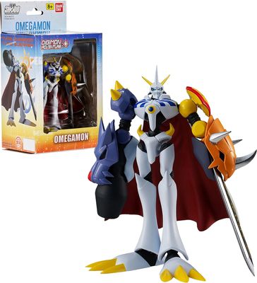 DS Bandai Namco - Digmon - Omegamon, Shodo 3.5 Pulgadas Action Figure