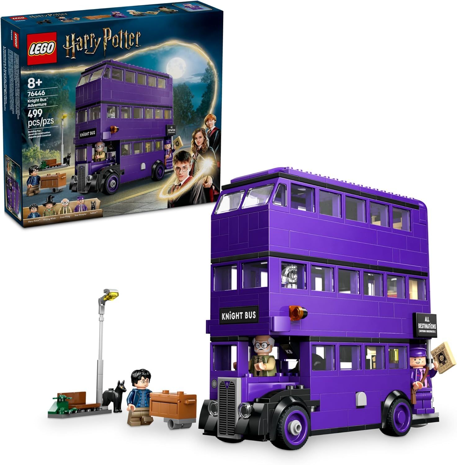 DS LEGO 76446 Harry Potter Knight Bus Adventure Nuevo