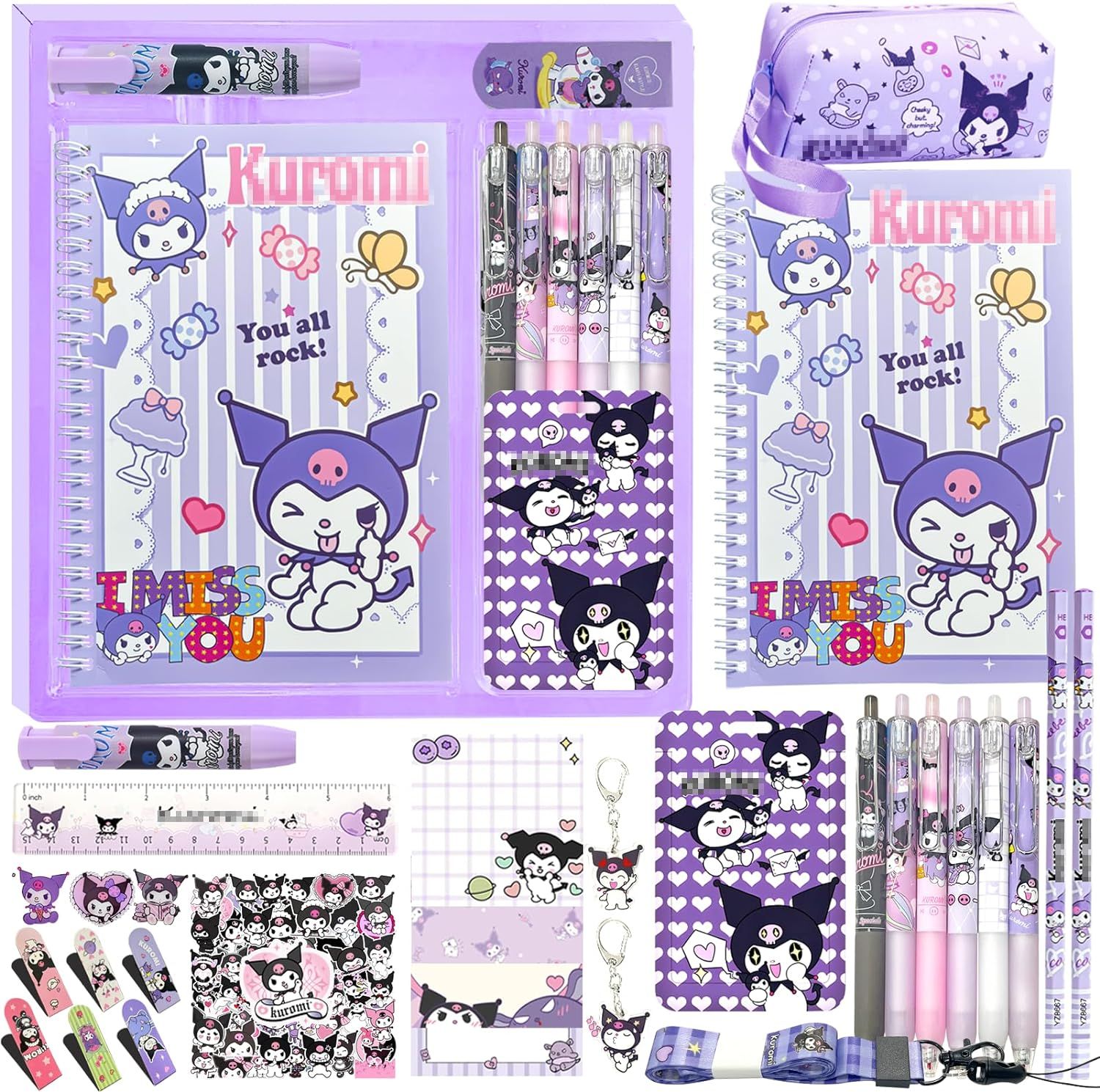 DS Set Escolar Sanrio Kuromi