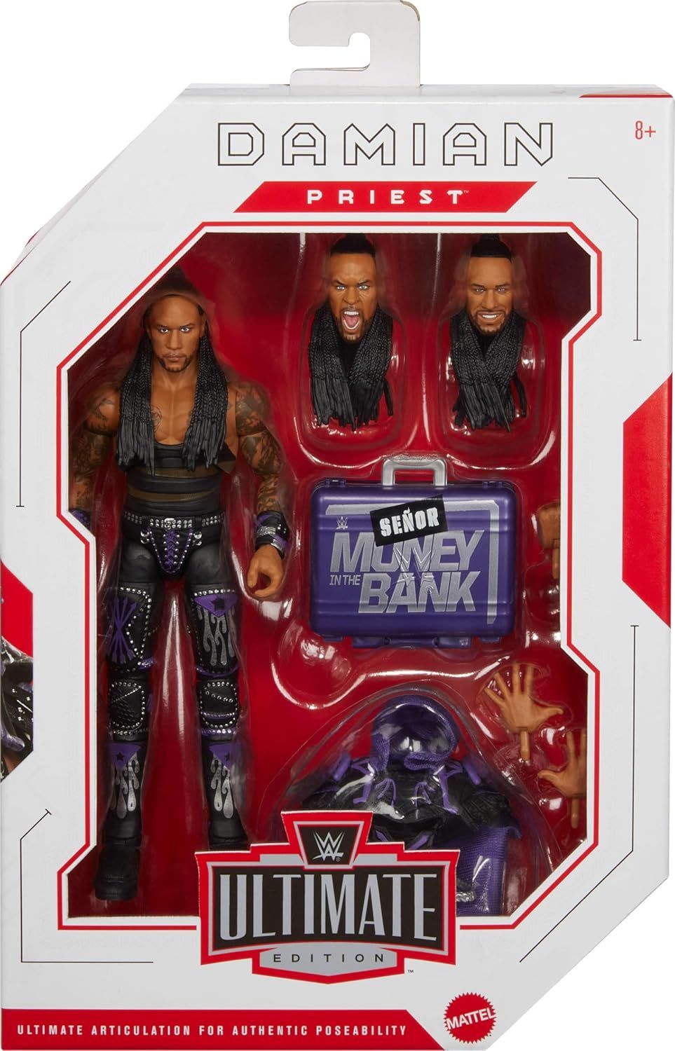 DS Mattel WWE Luchador Ultimates Damian Priest Figura Nueva