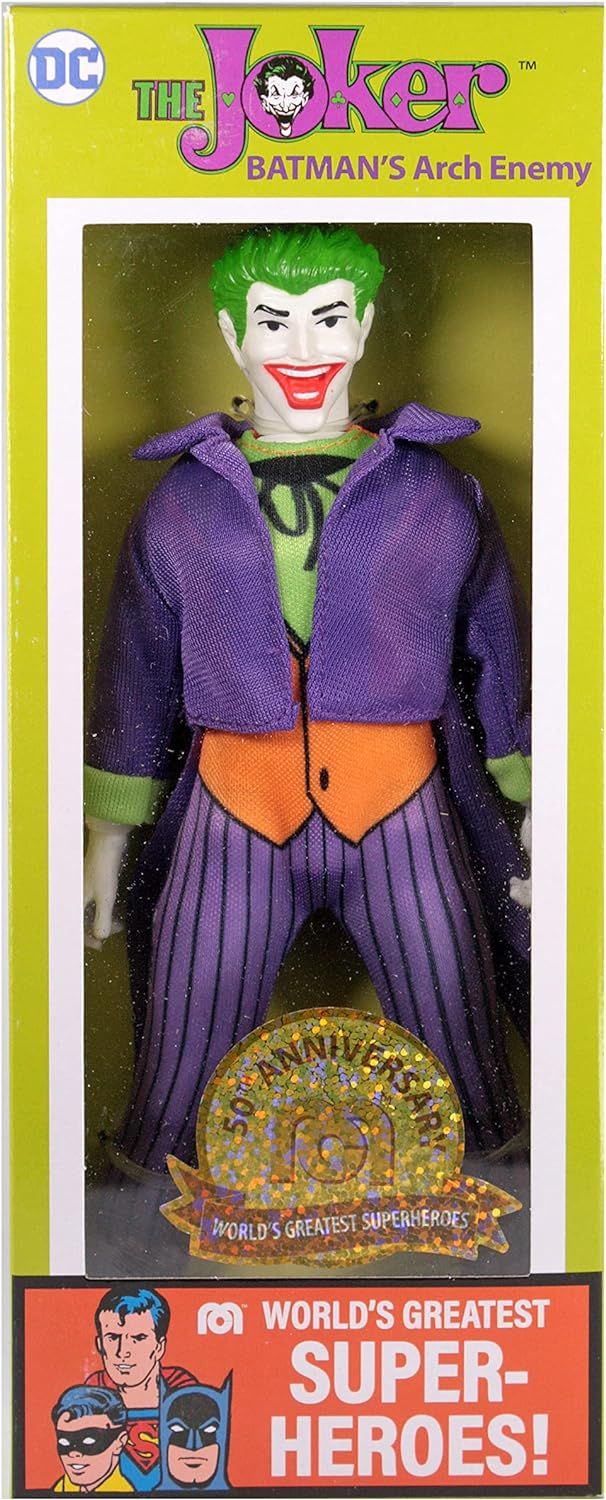 DS Mego DC Joker 50th Anniversary 8-Inch Figura Nueva