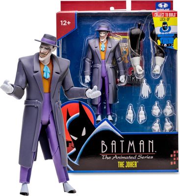 DS Batman: The Animated Series The Joker Figura 6in Build-A Figure McFarlane Toys Nuevo