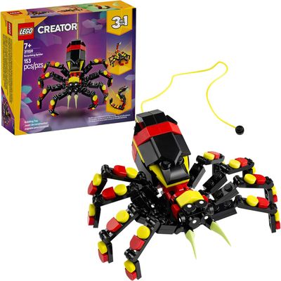 DS LEGO Creator 3 in 1 Wild Animals Surprising Spider 31159 Nuevo