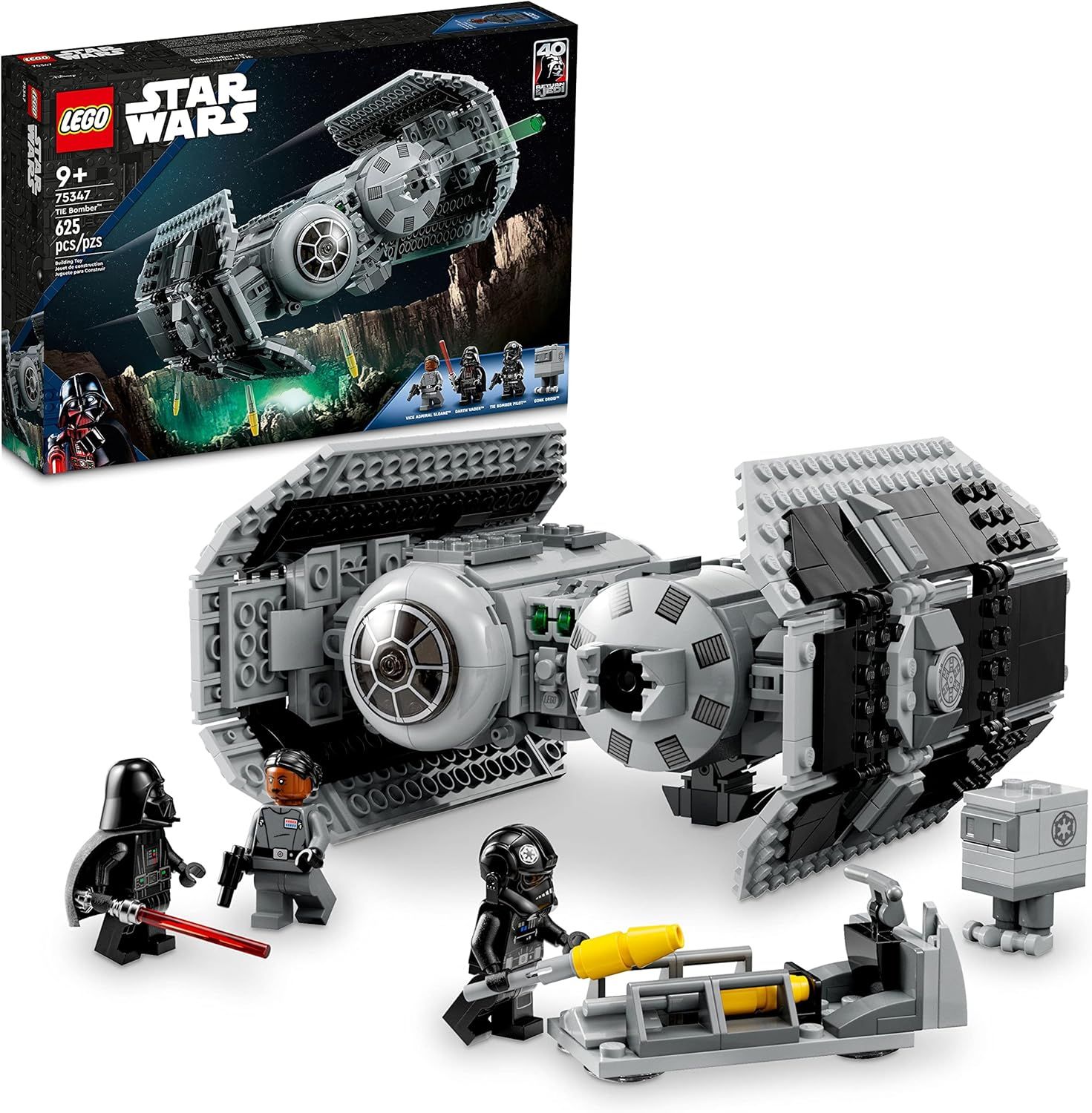 DS LEGO Star Wars TIE Bomber Model 75347 Nuevo