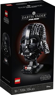 DS LEGO Star Wars Darth Vader Helmet 75304 Nuevo