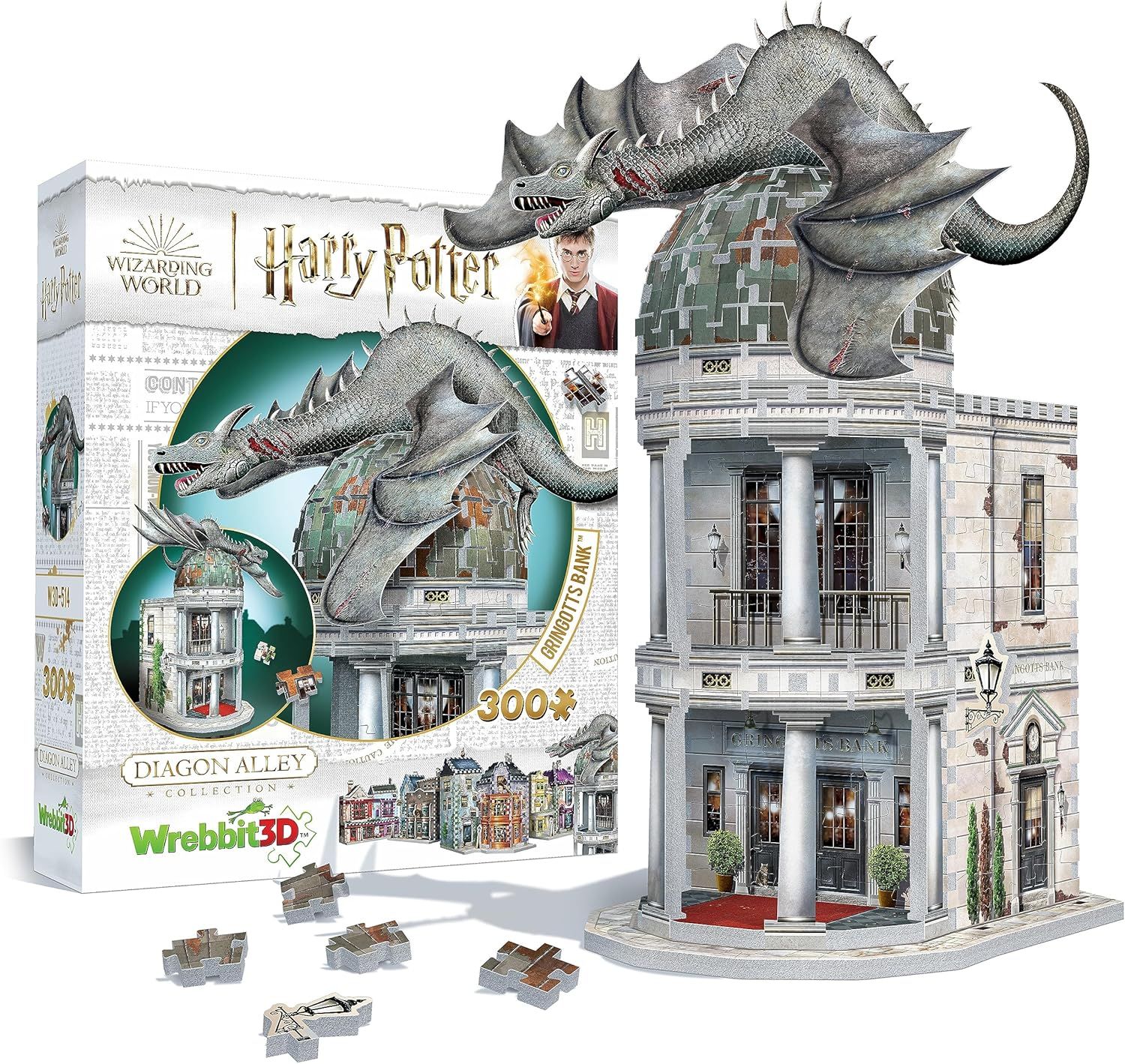 DS Wrebbit3D Harry Potter 3D Puzzle Model of Gringotts Bank Nuevo