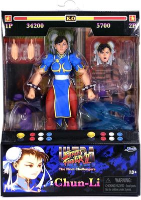 DS Street Fighter II 6 Pulgadas Chun Li Figura Nuevo
