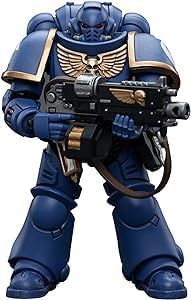 DS JOYTOY 1/18 Warhammer 40,000 Ultramarines Intercessors Collection Model (4 Pulgadas) Nuevo