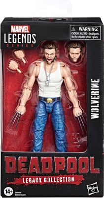 DS Marvel Legends Series Wolverine, Deadpool 2 Figura Nueva