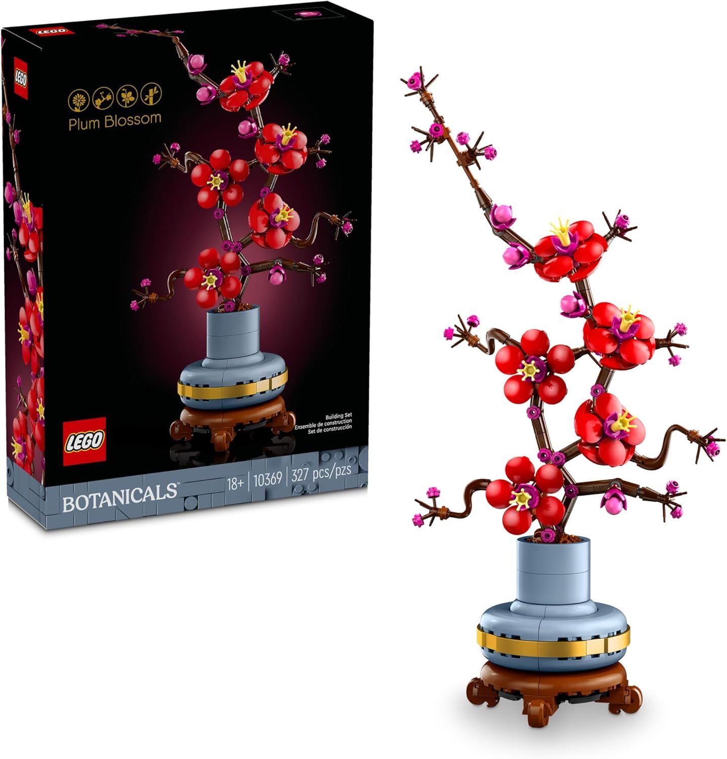 DS LEGO Botanicals Plum Blossom 10369 Nuevo