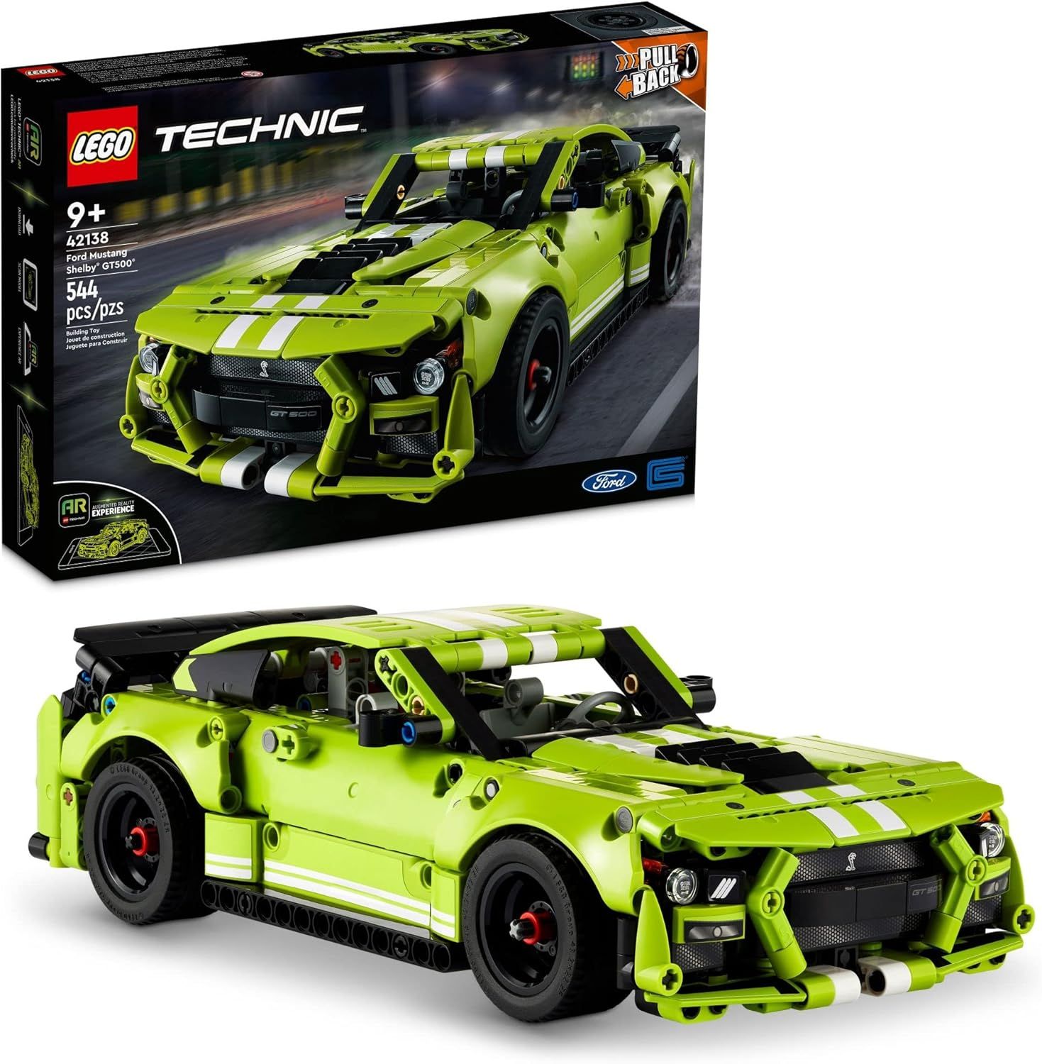 DS LEGO Technic Ford Mustang Shelby GT500 42138 Nuevo