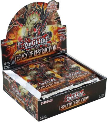 DS KONAMI YU-GI-OH CCG: Booster Box: Legacy of Destruction Nuevo