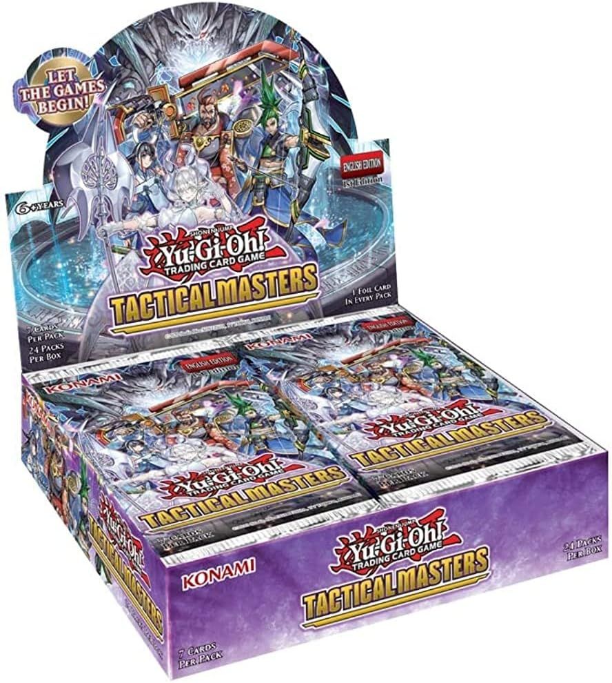 DS Yu-Gi-Oh! TCG: Tactical Masters Booster Box Nuevo