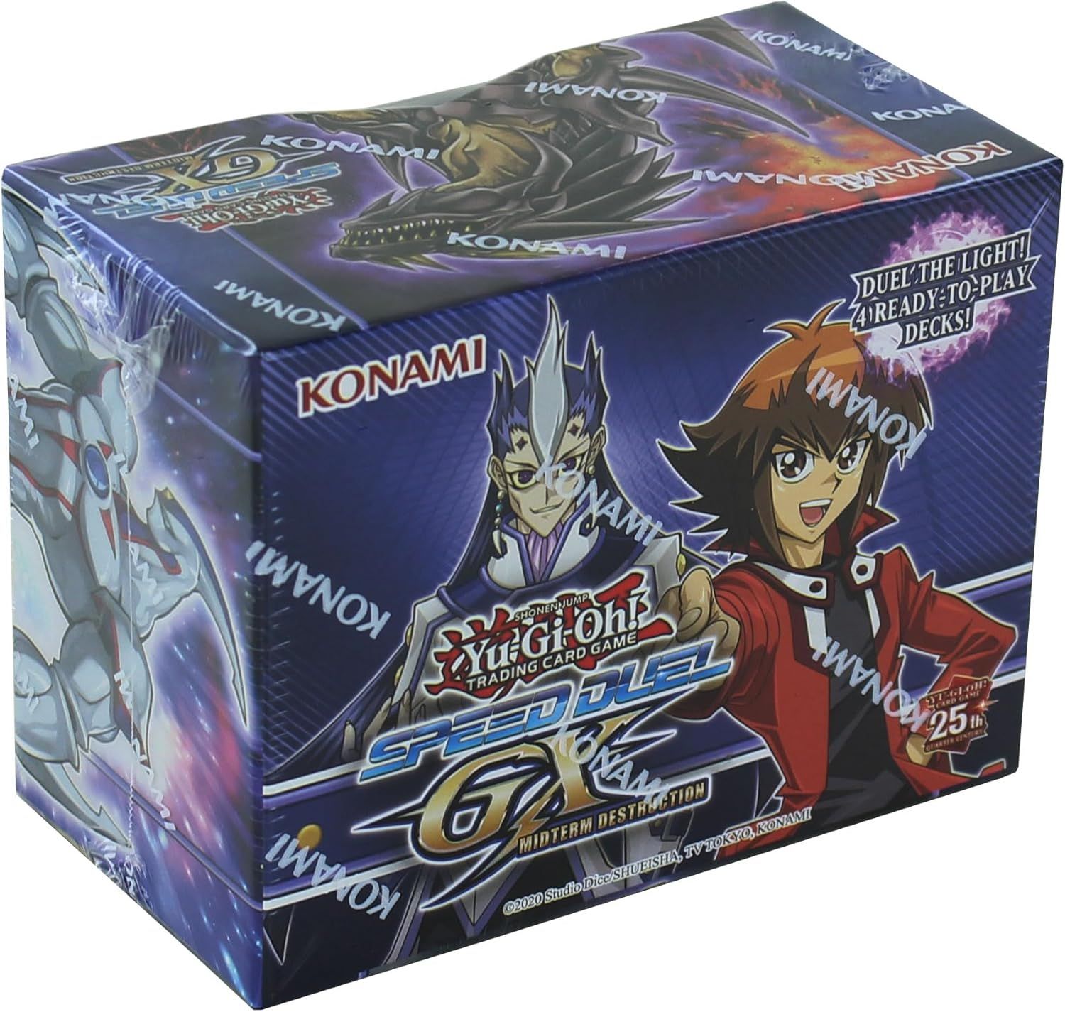 DS Konami YU-GI-OH CCG: Speed Duel Box GX: MIDTERM Destruction, Blue Nuevo