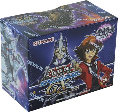 DS Konami YU-GI-OH CCG: Speed Duel Box GX: MIDTERM Destruction, Blue Nuevo