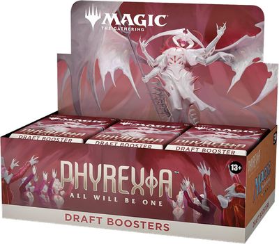DS Magic: The Gathering Phyrexia: All Will Be One Draft Booster Box | 36 Packs Nuevo