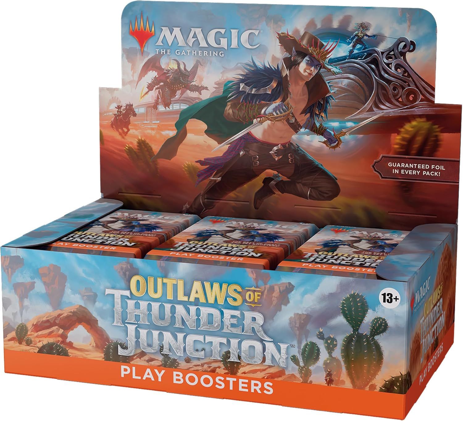 DS Magic: The Gathering Outlaws of Thunder Junction Play Booster Box - 36 Packs Nuevo
