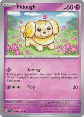 Fidough - 098/198 - Common Scarlet &amp; Violet (Base Set) Singles
