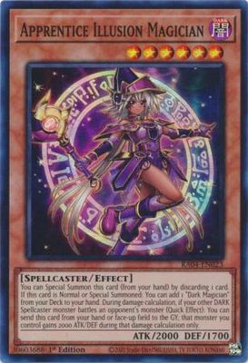 Apprentice Illusion Magician - RA04-EN023 - Super Rare 1st Edition Quarter Century Stampede 1st Edition Singles