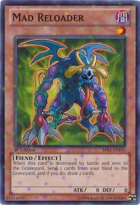 Mad Reloader - BP01-EN195 - Starfoil Rare 1st Edition Battle Pack: Epic Dawn 1st Edition Starfoil Singles (espanol)