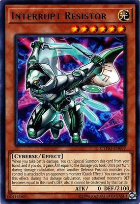 Interrupt Resistor - CYHO-EN097 - Rare Unlimited Cybernetic Horizon Unlimited Singles (espanol)