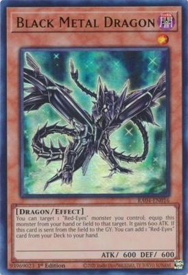 Black Metal Dragon - RA04-EN016 - Ultra Rare 1st Edition Quarter Century Stampede 1st Edition Singles