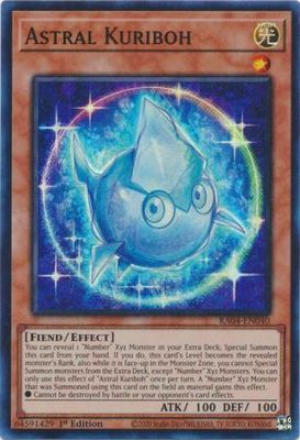 Astral Kuriboh - RA04-EN040 - Super Rare 1st Edition Quarter Century Stampede 1st Edition Singles