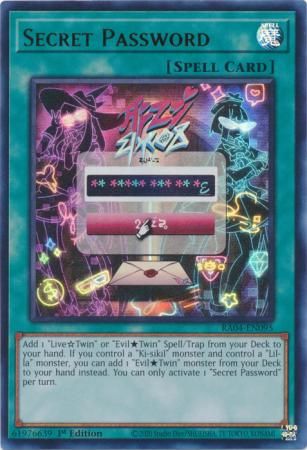Secret Password - RA04-EN095 - Ultra Rare 1st Edition Quarter Century Stampede 1st Edition Singles