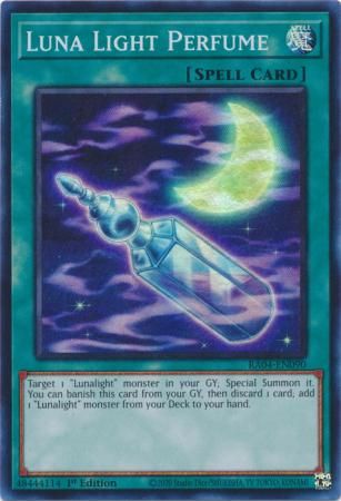 Luna Light Perfume - RA04-EN090 - Super Rare 1st Edition Quarter Century Stampede 1st Edition Singles