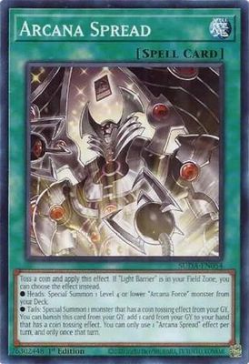 Arcana Spread - SUDA-EN054 - Common 1st Edition Supreme Darkness 1st Edition Singles