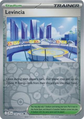 Levincia - 150/159 - Uncommon Reverse Holo Scarlet &amp; Violet: Journey Together Reverse Holo Singles