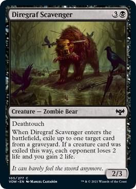 Diregraf Scavenger 105/277 - Innistrad: Crimson Vow (VOW)