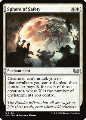 Sphere of Safety 24/274- Commander: Duskmourn: House of Horror (DSC) (espanol)