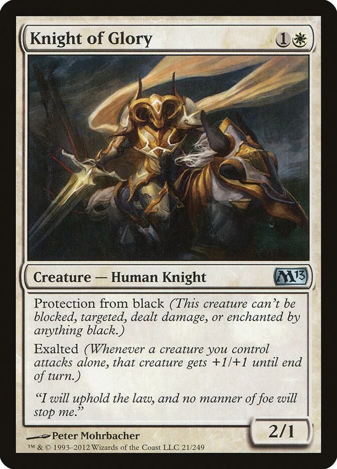 Knight of Glory 21/249- Magic 2013 (M13) (M13) (espanol)