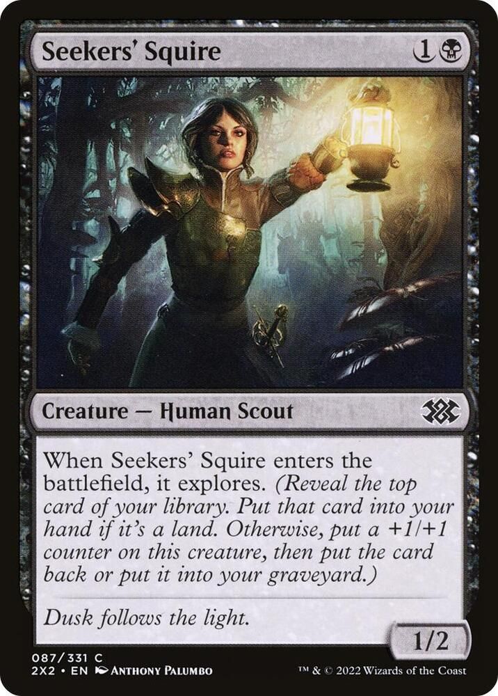 Seekers&#39; Squire 087/331 - Double Masters 2022 Singles