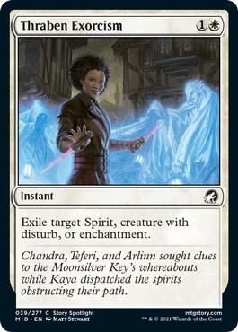 Thraben Exorcism 39/277- Innistrad: Midnight Hunt (MID) (espanol)