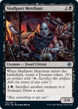 Skullport Merchant 120/281 - Adventures in the Forgotten Realms Singles