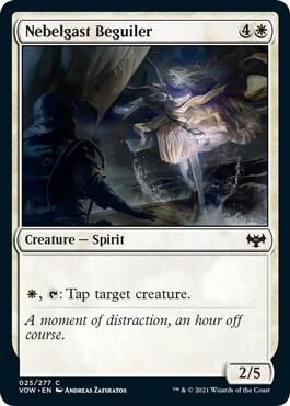 Nebelgast Beguiler 25/277- Innistrad: Crimson Vow (VOW) (espanol)