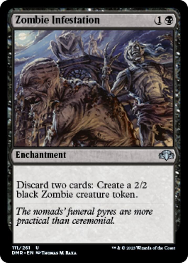 Zombie Infestation 111/261 - Dominaria Remastered Singles