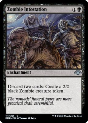 Zombie Infestation 111/261 - Dominaria Remastered Singles